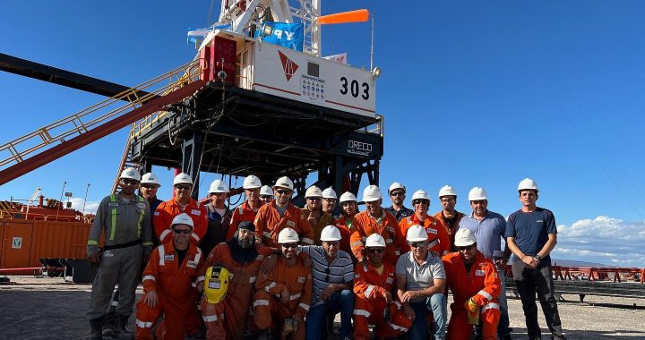 Visita Equipo De Perforación 303